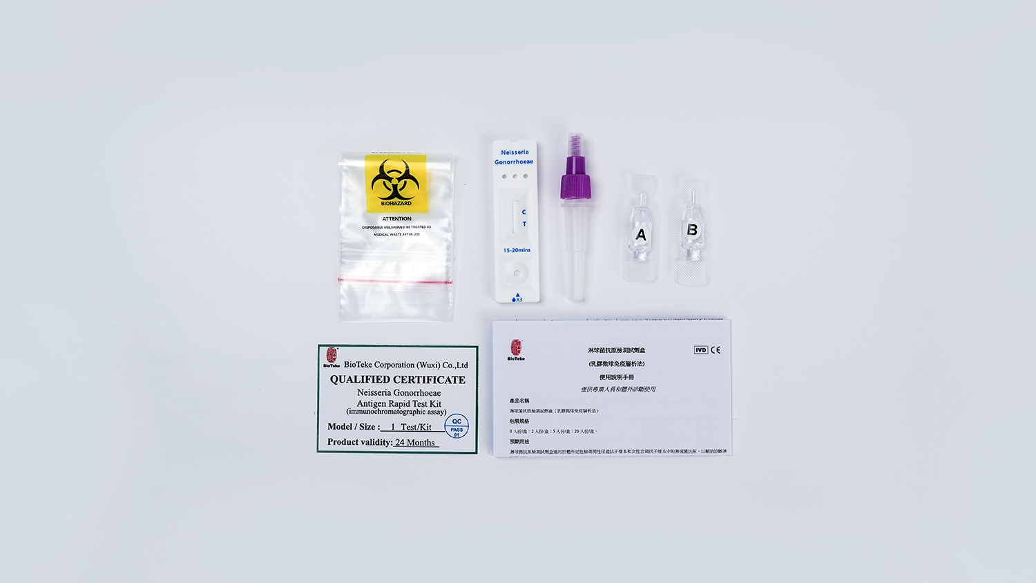 Neisseria gonorrhoeae antigen Rapid Test Kit (imunochromatografický test)
