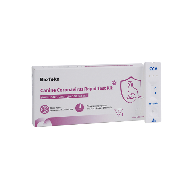Psí koronavirus (CCV) Rapid Test Kit (imunochromatografický test) ICA2301-1-1-1