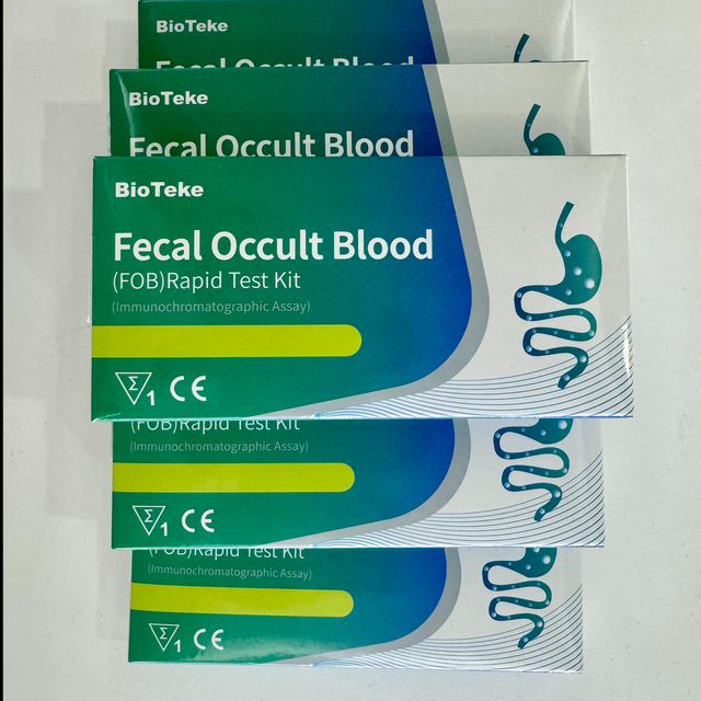 Fekální okultní krev (FOB) Rapid Test Kit (imunochromatografický test)
