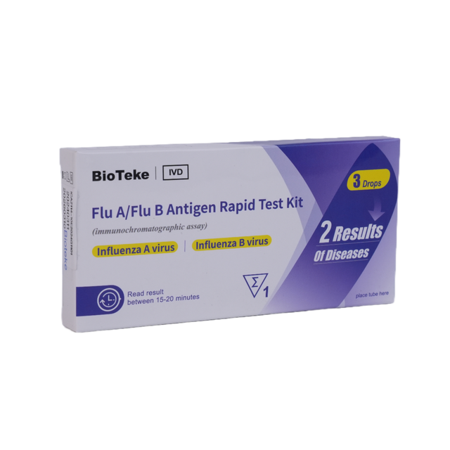 Chřipka A / chřipka B Antigen Rapid Test Kit 