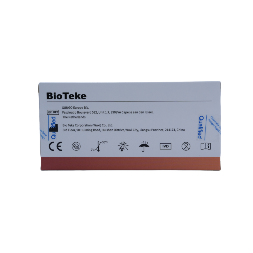 Bioteke Chalamydia trachomatis Rapid Antigen Test Kit doma STI Diagnostické testování kazety