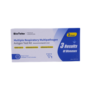Bioteke 3 in 1 Covid chřipka A+B Antigen Rapid Test Kit