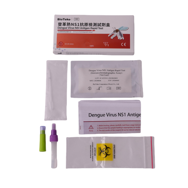 Rychlý test viru Dengue NS1 Antigen (imunochromatografický test)