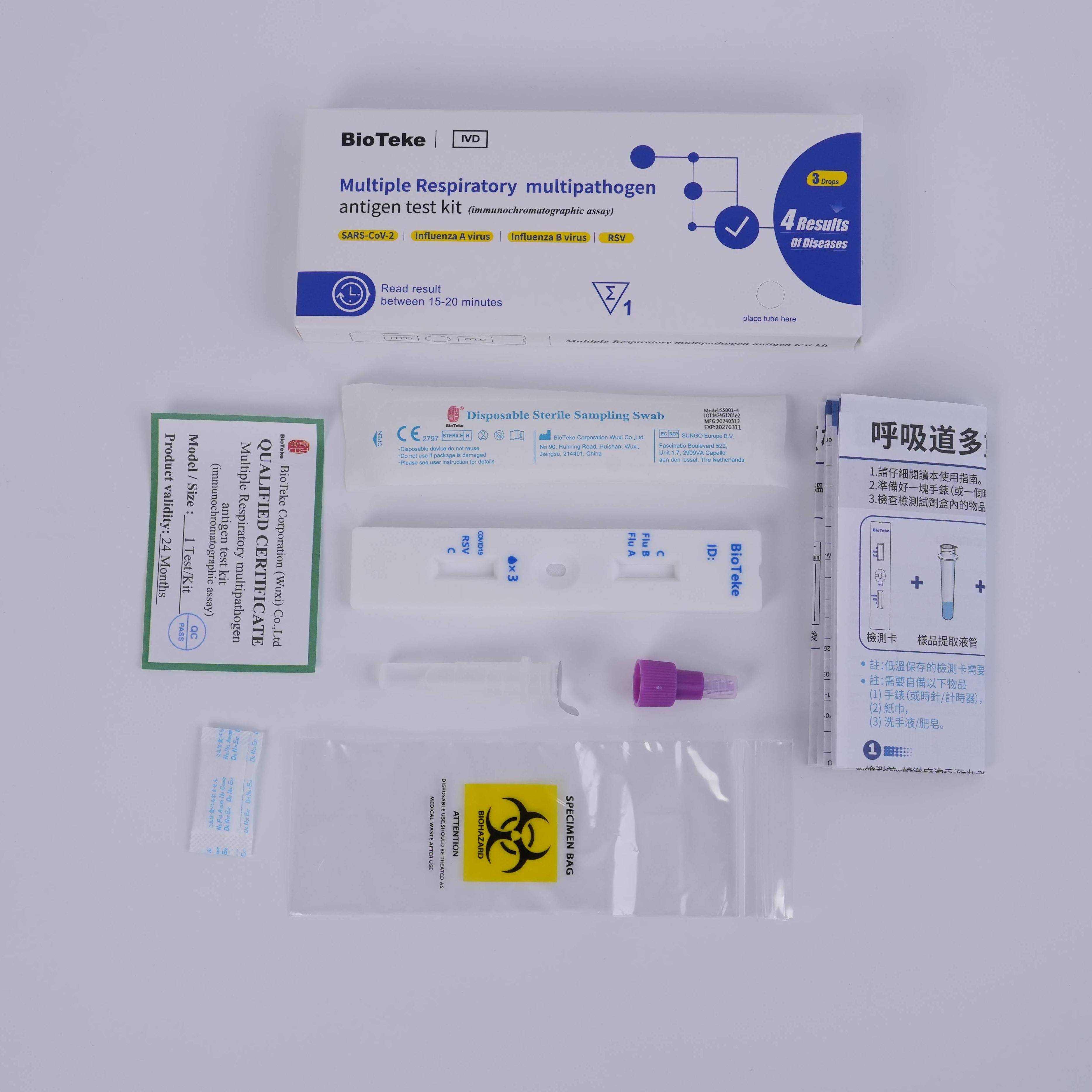 Testovací souprava RSV chřipky Covid