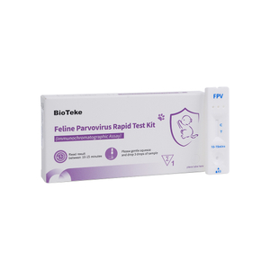 Rychlý testovací souprava Feline Parvovirus (FPV) (Imunochromatografický test) ICA2301-12