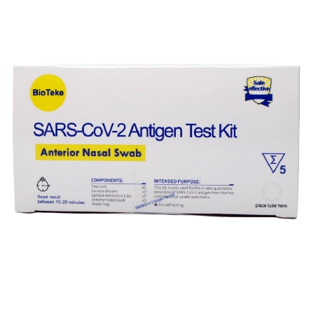 SARS-CoV-2 Antigen Rapid Test Kit (přední nosní tampon)