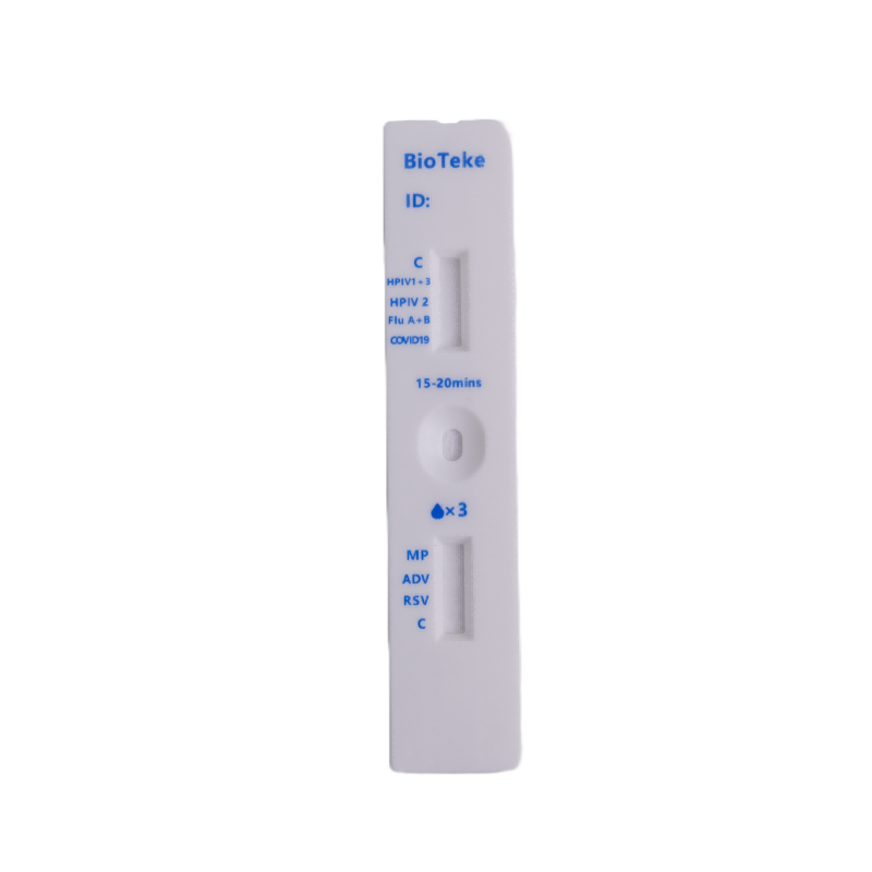 8 In 1 SARS-CoV-2/chřipka A+B/HPIV2/HPIV1+3/RSV/ADV/MP Antigen Rapid Test Kit
