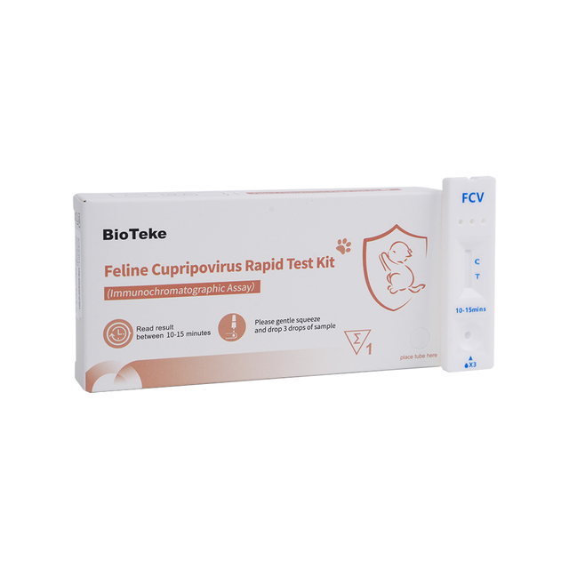 Rychlý testovací souprava Cupripovirus (FCV) (Imunochromatografický test) ICA2301-13