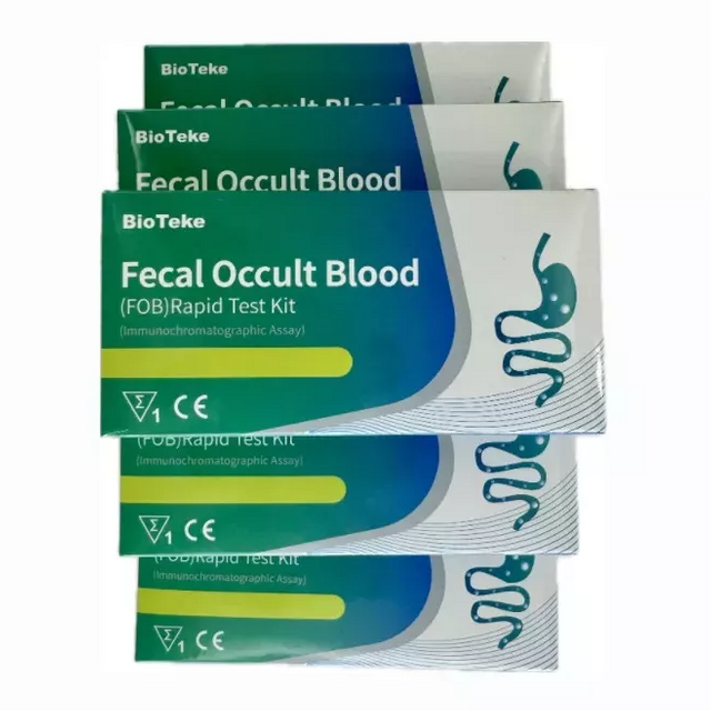 Fekální okultní krev (FOB) Rapid Test Kit (imunochromatografický test)