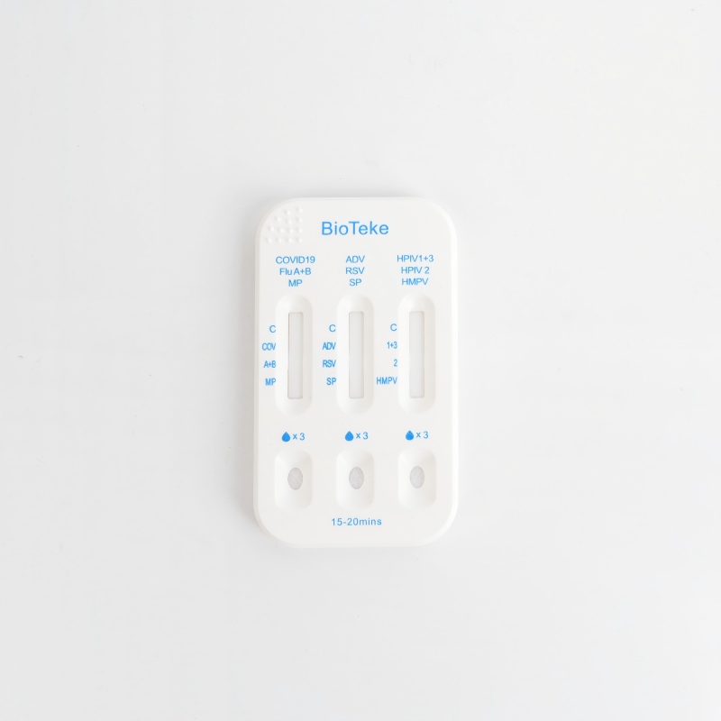 Respiratory 10 v 1 SARS-CoV-2/chřipka A+B/HPIV2/HPIV1+3/RSV/ADV/MP/SP/HMPV Antigen Rapid Test Kit