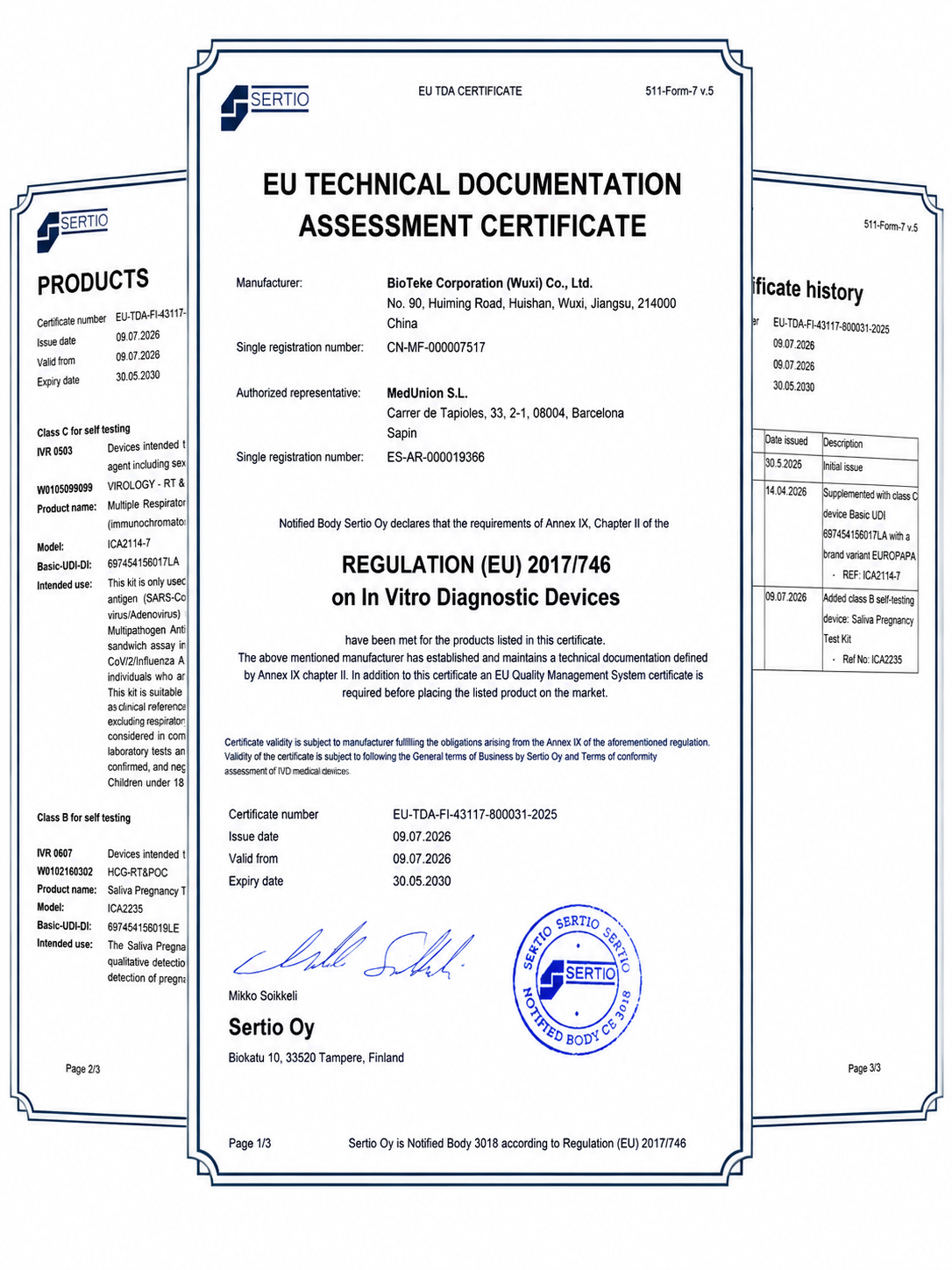 CERTIFIKÁT IVDR