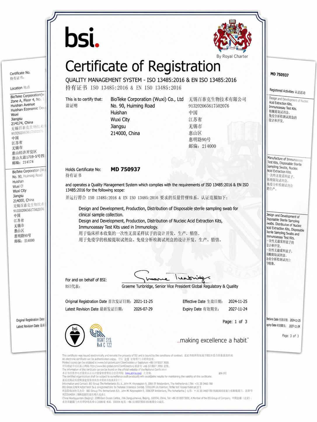 CERTIFIKÁT ISO 13485